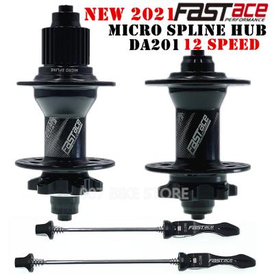 China Aluminum Alloy FASTACE DA201 F/R DEORE XT M8100 M7100 M6100 FH BH Hub 32H 135x10mm 100x9mm E-THRU Axle Bike 12 Speed ​​SPLINE Hub for sale