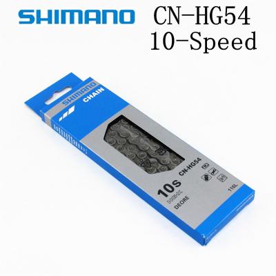 China SHIMANO DEORE XT SLX M6000 M610 M780 M670 HG54 10-Speed ​​Mountain Bike Bicycle Chain CN-HG54 MTB ROAD HG54 Chains for sale