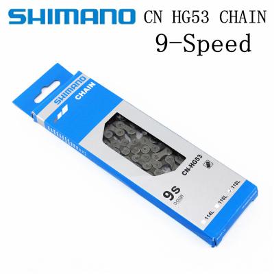 China SHIMANO Alivio HG53 9-Speed ​​Mountain Bike Bicycle Chain CN-HG53 MTB ROAD M4000 M3000 M390 M370 Chains CN-HG53 for sale