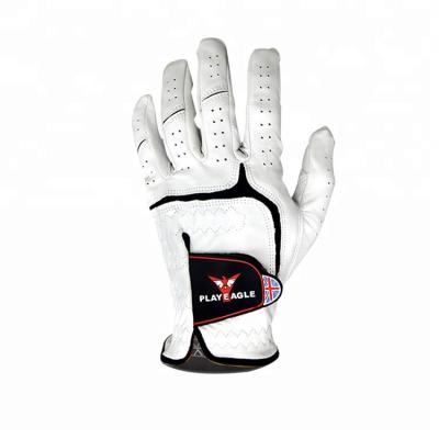 China Slim Durable Cabretta Golf Glove Luxury Soft Genuine Custom Golf Gloves for sale