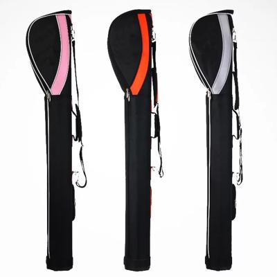 China Advanced Waterproof Nylon Durable Sunday Golf Bag Golf Club Bag Colorful Portable Golf Gun Bag for sale