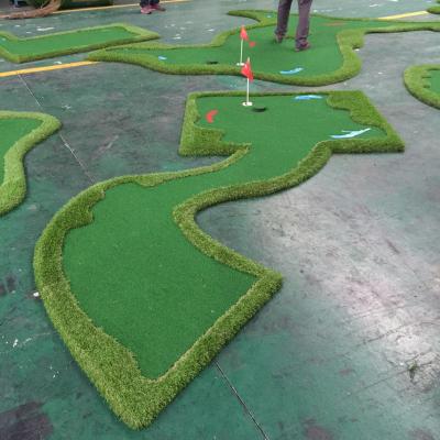 China 2019 Hot Selling PP+PE feyond Golf Hitting Practice Mat Rubber Golf Putting Mat for sale