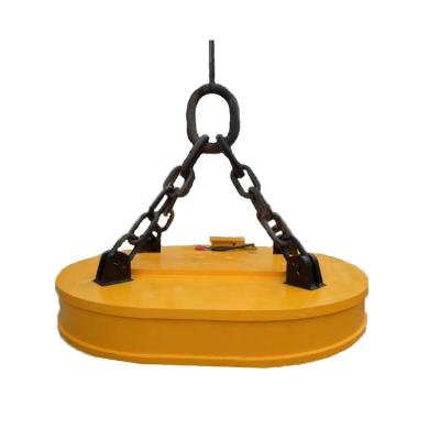 China Industrial Lifting Magnet 130 Diameter Crane Electromagnet Lifting Device Scrap Steel and Iron Industry Hot Sale for sale