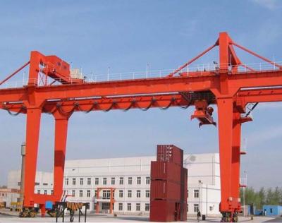 China Gantry Crane Double Girder Rail Mounted Container Gantry Crane for sale