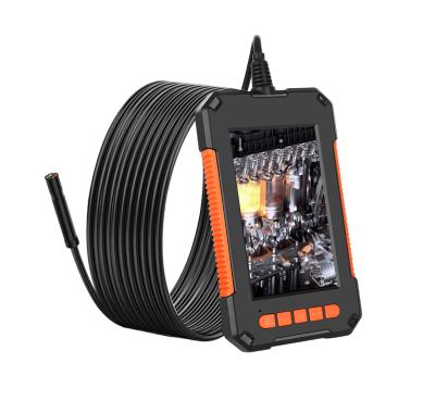 China Industrial Hard Wire Borescope Borescope Camera For Pipe Sewer Drain Plumbing Inspection 1080P HD 4.3inch LCD Screen Waterproof for sale