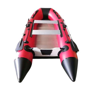 China PVC Inflatable Fishing Boat With Aluminum Floor And 1.2 Mm PVC Fishing Boat for sale