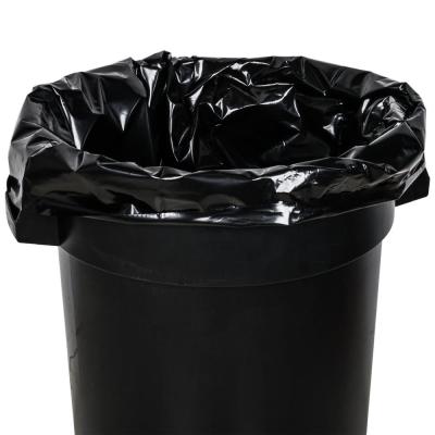 China Low Density Black Trash Bag , Environmentally Friendly Garbage Bags for sale