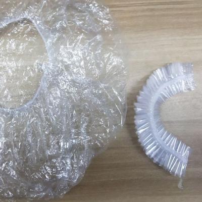 China PE de Plastic Transparante Beschikbare Hoofdglb Waterdichte Droge Verwerking van het Salonhaar Te koop