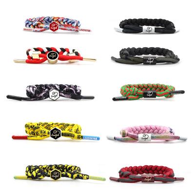 China Vintage carbide small lion braided bracelet with gradient bracelet, LOGO sports bracelet can be customized for sale