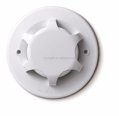 China AH-0621 / White Photoelectric Type Flame Retardant Plastic Smoke Detector Fire Alarm for sale