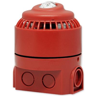 China White Light Plastics EBE9-BSW Fire Retardant Electronic Strobe IP65 Sounder And Beacon Light Fire Alarm System for sale