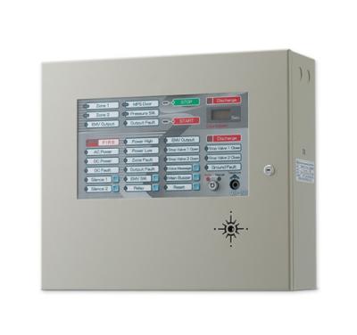 China QSP-120 5 Zone Control Panel Multi-hazard Detection Cross Fire Suppression Systems Conventional Fire Alarm FM200 24V DC 1.2Ah for sale