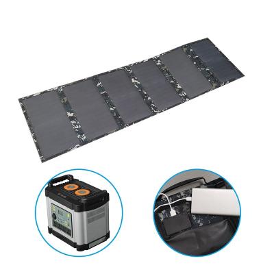 China Ourdoor Camping Hiking Solar Panel 40W Foldable With Usb QC 3.0 DC 12-15V Output Portable Solar Charger Fast Charging for sale