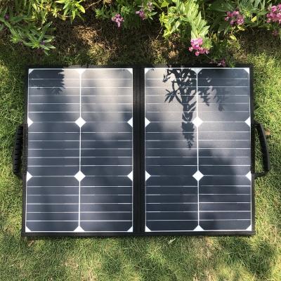 China Ourdoor Camping Hiking Portable Foldable Solar Panels 40W Solar Panel Charger DC 12V 15V Output Usb 3.0 Port For Van Rv Trip Camping for sale