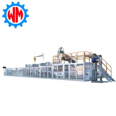 China Womeng New Customization Baby Diaper Production Line 600-800 Pieces/Minute With CE for sale