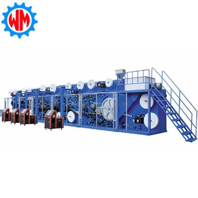 China Full Servo Adult Diaper Making Machine High Speed Automatic System with Good After-sale for sale