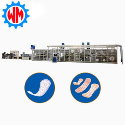 China Full Servo Sanitary Sanitary Napkin Equipment Automation Control System Lower Energy for sale