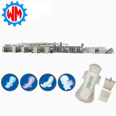 China Full Servo Sanitary Napkin Production Line Automation Control System High Efficiency for sale