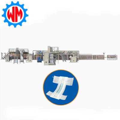 China PLC Control Baby Pull Diaper Production Line Professional  380V 50HZ for sale