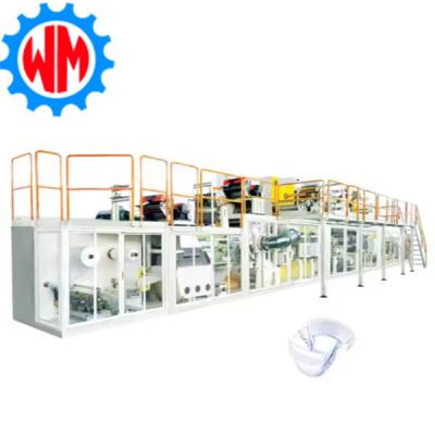 China High Efficiency  Non Woven Adult Diaper Machine Production Line With CE for sale