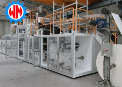 China High Speed Full Servo Sanitary Pads Manufacturing Machine Automation Control System Lower Energy for sale