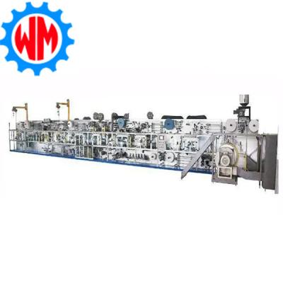 China High Efficent Low Cost Sanitary Pad Making Machine Full Servo Non Woven Sanitary Pad Maker for sale