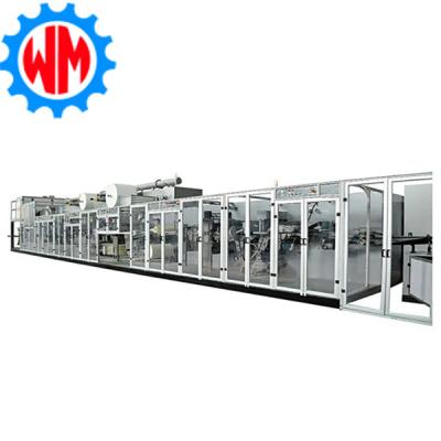 China Under Pad High Efficiency Full Automatic Sanitary Pad Making Machine CE 380V 50Hz for sale