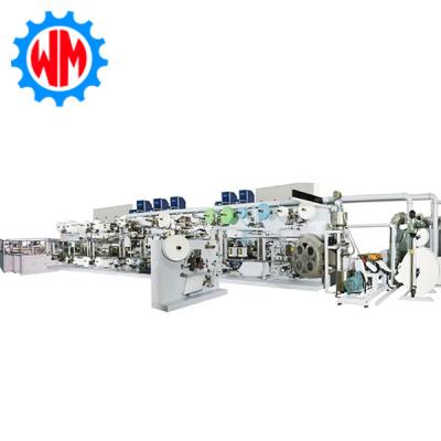 China Full Automatic PLC Control Baby Training Pants Production Line Intelligent Easy Operation for sale