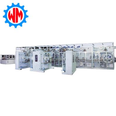 China PLC Control Intelligent Training Pants Production Line High Efficiency Full Servo for sale