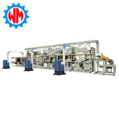 China Intelligent Big Ring Waist Pull Up Diaper Machine Customiztion Diaper Maker for sale