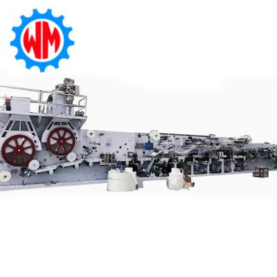 China New Model High Efficiency Full Servo Panty Liner Production Line Lower Energy with CE for sale