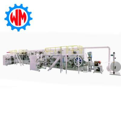 China New Type PLC Underpad Machine Manufacturer High Efficiency Easy Operation for sale