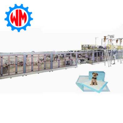 China High Speed Full Servo Underpad Making Machine Professional Customization With Option System for sale