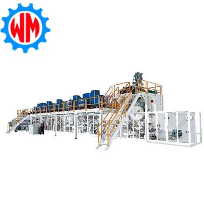 China Stable Accurate Adult Diaper Production Line With Top Imported Materials And Advanced Technology for sale