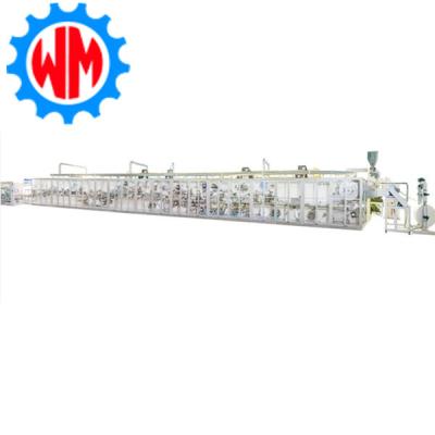 China Acquisition Distribution Layer Sanitary Napkin Production Line for Quick Absorption for sale