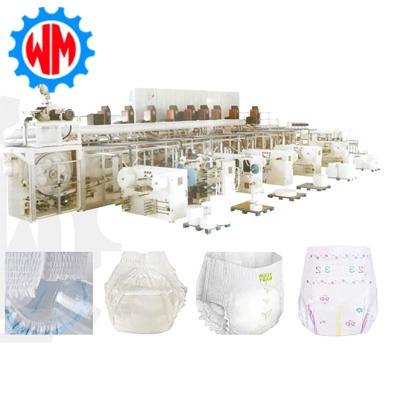 China Fastest Modular Baby Diaper Machine With Quick Module Replacement for sale