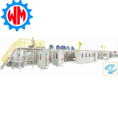 China Customizable Big Ring Waist Baby Diaper Production Line with Stable Equipment Operation for sale