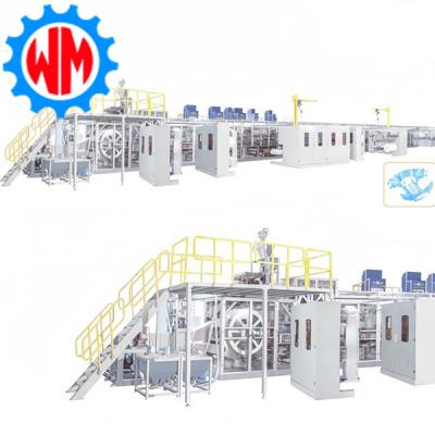 China Quick Order Delivery Big Ring Waist Baby Diaper Production Line with ISO for sale