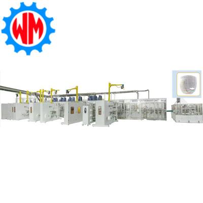 Cina Ottimizzare il trasporto di materie prime Operazione fluida Big Ring Waist Baby Diaper Production Line in vendita