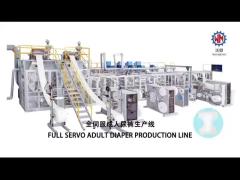 Womeng Full Servo Adult Diaper Production Line