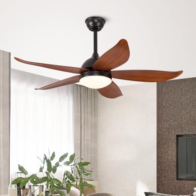 China Modern Contemporary Simple Household Electric Led Aluminum Material Condole Fan Anion Ceiling Fan Light for sale