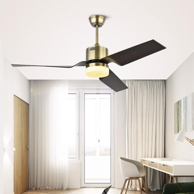 China Modern Decorative Resort Living Room Ceiling Design Fan Remote Control Residential Ceiling Fan for sale