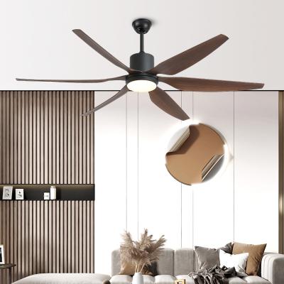 China Modern Rustic Remote Ceiling Fan Fancy ABS Blades Stable AC Motor Ceiling Fan No Light for sale