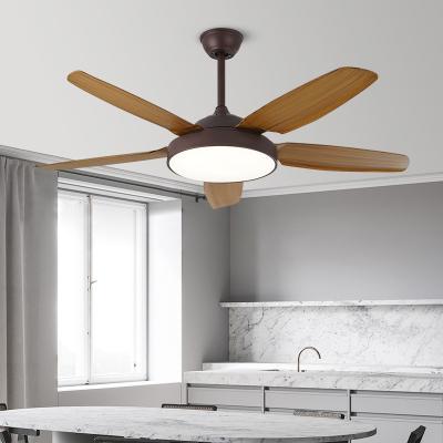 China Modern Made in China Wood Grain Ceiling Fan 52