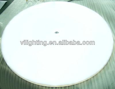 China LED Light Optical Acrylic Panel With Round Shape for sale