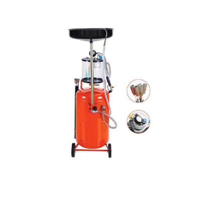 China Portable Long Vacuum Waste Oil Pneumatic Drainer 80L for sale