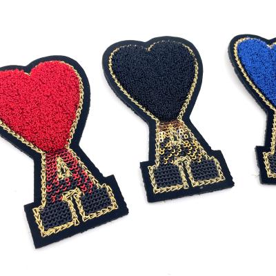 China Handmade Factory OEM Custom Letter Patches Embroidery Logo Patches Polyester Patches For Clothing Bag Hat Shoes for sale