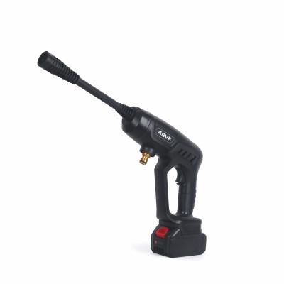 China Portable Water Power PP Radio Gun Tool Lithium Jet Spray High Pressure Cleaner Water for sale