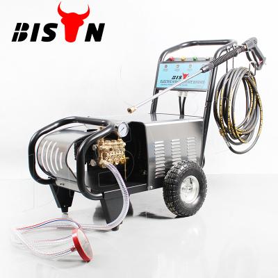 China HOTELS HOTELS BISON (CHINA) 5.5kw 3 Phase Electric Truck Vehicle Car Washing Machine Power Washer 3600psi for sale