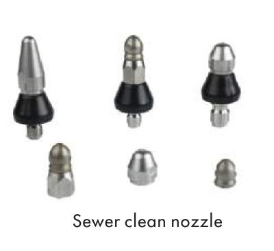 China BISON(CHINA) Pressure Jet Sewer Washing Cleaning Nozzles for sale